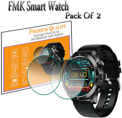 daffin Screen Guard for FMK Smart Watch(Pack of 2)