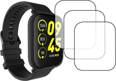 MOKPLZ Screen Guard for WINGS STRIVE 300 SMARTWATCH(Pack of 3)