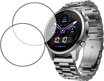 MOKPLZ Screen Guard for NOISEFIT HALO PLUS SMARTWATCH(Pack of 2)