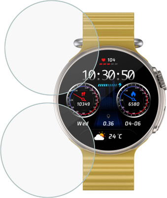 MOKPLZ Screen Guard for FIRE BOLTT CYCLONE PRO SMARTWATCH(Pack of 2)