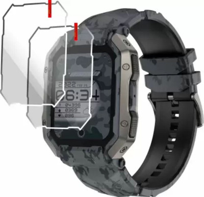 ICROMECK Screen Guard for FIRE BOLTT COBRA Smartwatch(Pack of 2)