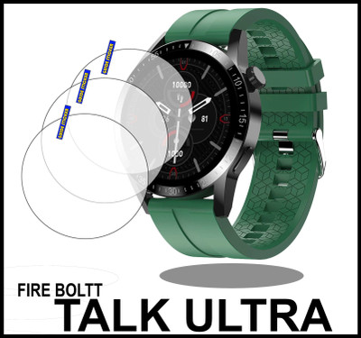 TWUAOP Screen Guard for FIRE BOLTT TALK ULTRA.(Pack of 3)