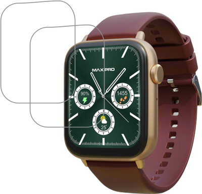 DVMART Screen Guard for Crystal Clear Maxima Max Pro Thunder Smart Watch(Pack of 2)