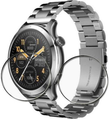 tombik Screen Guard for cv98-NoiseFit Mettle Smartwatch -p-2(Pack of 2)