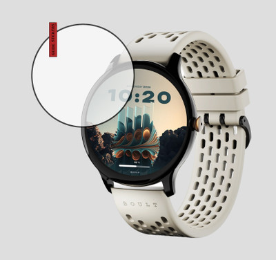ejzatex Screen Guard for BOULT STRIKER PLUS SMARTWATCH, SCREEN GUARD(Pack of 1)