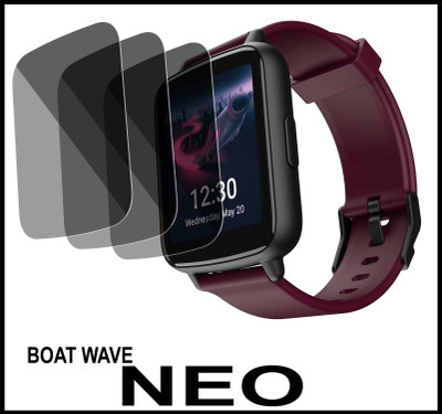 TWUAOP Screen Guard for BOAT WAVE NEO(Pack of 3)