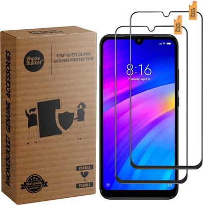 MobileBukket Impossible Screen Guard for Mi Redmi 7(Pack of 2)