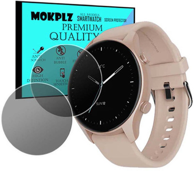 MOKPLZ Screen Guard for BOAT LUNAR CONNECT PLUS SMARTWATCH(Pack of 2)
