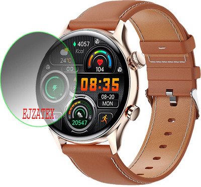 ejzatex Screen Guard for GIZMORE GIZFIT GLOW AMOLED SMARTWATCH(Pack of 1)