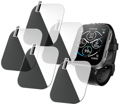 daffin Screen Guard for Motorola Moto Watch 200(Pack of 5)