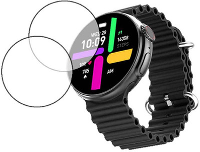 MOKPLZ Screen Guard for FIRE BOLTT ASTEROID SMARTWATCH(Pack of 2)