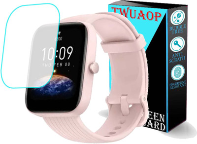 TWUAOP Screen Guard for AMAZFIT BIP 3 SMARTWATCH(Pack of 1)