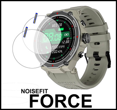 TWUAOP Screen Guard for NOISEFIT FORCE(Pack of 2)