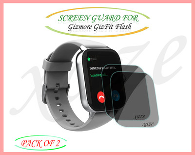 XAZE Screen Guard for Gizmore GizFit Flash Smartwatch(Pack of 2)
