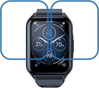DVTECH Screen Guard for Crystal Clear Motorola Moto Watch 70(Pack of 2)