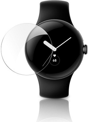 Prolike Screen Guard for Google Pixel Watch, Bubble Free, Self Healing Unbreakable Membrane Edge to Edge Full Coverage - Clear [NOT Glass}(Pack of 2)