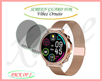XAZE Screen Guard for Vibez Ornate Smartwatch(Pack of 2)