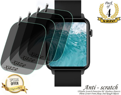 XAZE Screen Guard for boAt Wave Voice Smartwatch(Pack of 4)