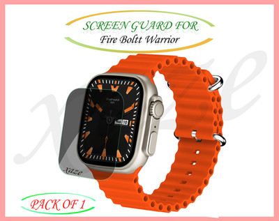 XAZE Screen Guard for Fire Boltt Warrior Smartwatch(Pack of 1)