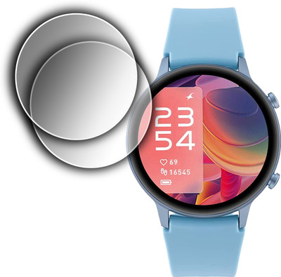 EJZATI Screen Guard for FASTRACK REFLEX PLAY PLUS SMARTWATCH(Pack of 2)