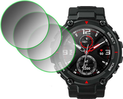EJZATI Screen Guard for Huami Amazfit T-Rex Smartwatch(Pack of 3)