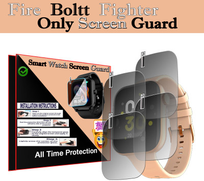 daffin Screen Guard for Fire Boltt Fighter(Pack of 4)
