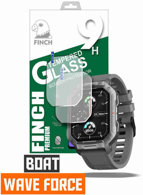 FINCH Screen Guard for BOAT WAVE FORCE SMART WATCH(Pack of 2)