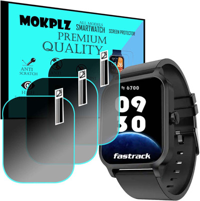 MOKPLZ Screen Guard for FASTRACK REFLEX RAVE FX SMARTWATCH(Pack of 3)