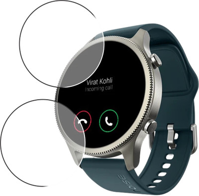 chakoor Screen Guard for NoiseFit Halo AMOLED Smartwatch(Pack of 2)