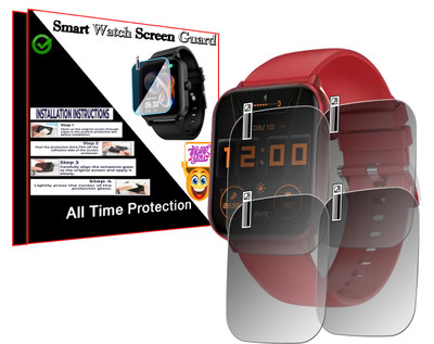 EZGER Screen Guard for Fire-Boltt Ninja Fit Smartwatch(Pack of 4)