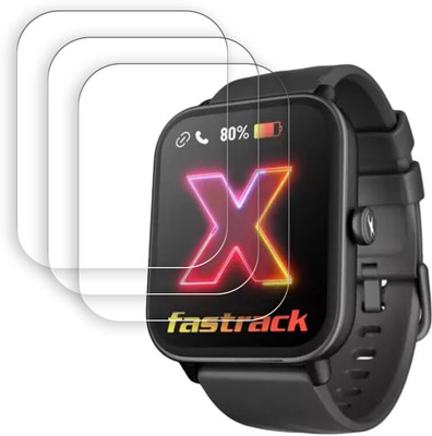 LIGHTWINGS Screen Guard for Fastrack Revoltt X 1.83 inch Smart Watch(Pack of 3)