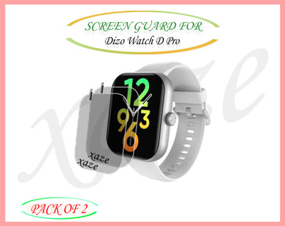 XAZE Screen Guard for Dizo Watch D Pro Smartwatch(Pack of 2)