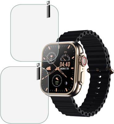 MOKPLZ Screen Guard for MAXIMA MAX PRO ENGIMA PLUS SMARTWATCH(Pack of 2)