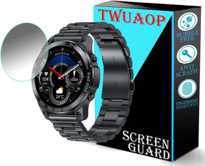 TWUAOP Screen Guard for FIRE BOLTT DAGGER LUXE SMARTWATCH(Pack of 1)