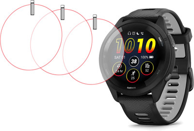 TWUAOP Screen Guard for GARMIN FORERUNNER 265(Pack of 3)