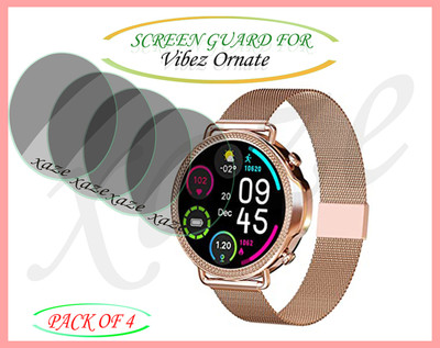XAZE Screen Guard for Vibez Ornate Smartwatch(Pack of 4)