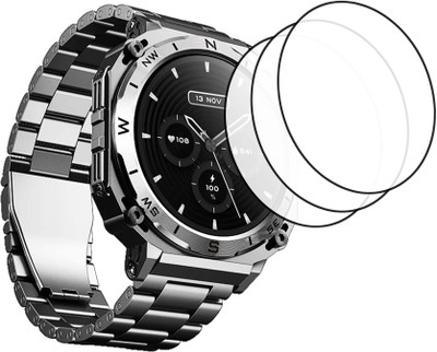 TWUAOP Screen Guard for BOAT ENIGMA X500 SMARTWATCH(Pack of 3)