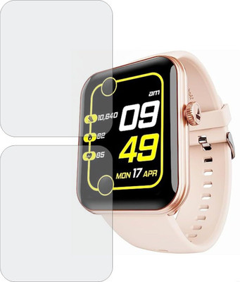 CUBES Screen Guard for boAt Xtend plus, 1.78 inch AMOLED Display Smartwatch | Crack proof | Touch Sensitive | Unbreakable | Ultra Thin | Edge To Edge TPU Film(Pack of 2)