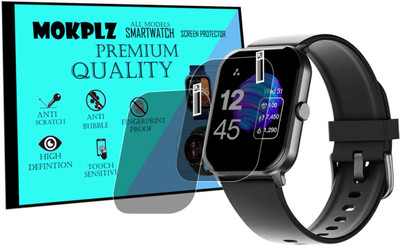 MOKPLZ Screen Guard for AMBRANE WISE EON MAX SMARTWATCH(Pack of 2)