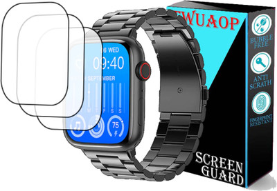 TWUAOP Screen Guard for FIRE BOLTT VOGUE SMARTWATCH(Pack of 3)