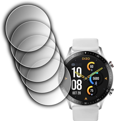 EJZATI Screen Guard for DIZO WATCH R TALK smartwatch, SCREEN GUARD(Pack of 5)
