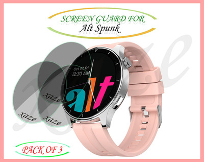 XAZE Screen Guard for Alt Spunk Smartwatch(Pack of 3)
