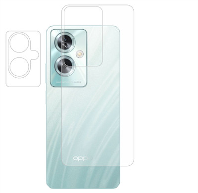 Ten To 11 Back Screen Guard for Oppo A79 5G, Oppo A79 5G [With Rear Camera Lens Guard](Pack of 2)