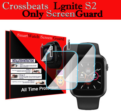 HIDEOUS Screen Guard for Crossbeats Ignite S2(Pack of 2)