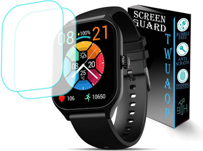 TWUAOP Screen Guard for BEATXP MARV ULTRA SMARTWATCH(Pack of 2)