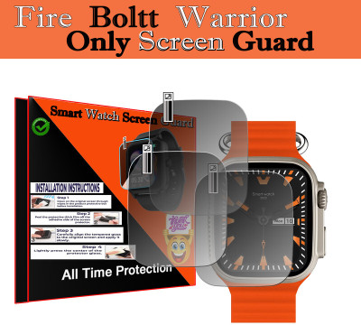 daffin Screen Guard for Fire-Boltt Warrior(Pack of 3)