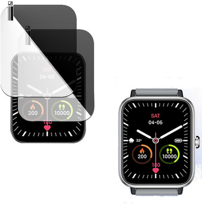 HIDEOUS Screen Guard for Fire Boltt Tide Plus Screen Guard(Pack of 2)