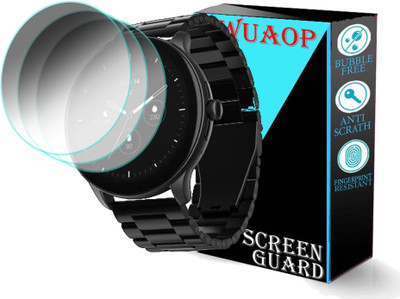 TWUAOP Screen Guard for BOAT WAVE PRIMIA TALK SMARTWATCH(Pack of 3)