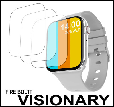 TWUAOP Screen Guard for FIRE BOLTT VISIONARY(Pack of 3)