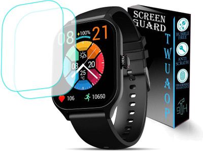 TWUAOP Screen Guard for BEATXP MARV ULTRA SMARTWATCH(Pack of 2)